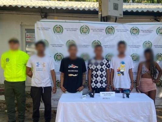 Cinco personas capturadas por orden judicial