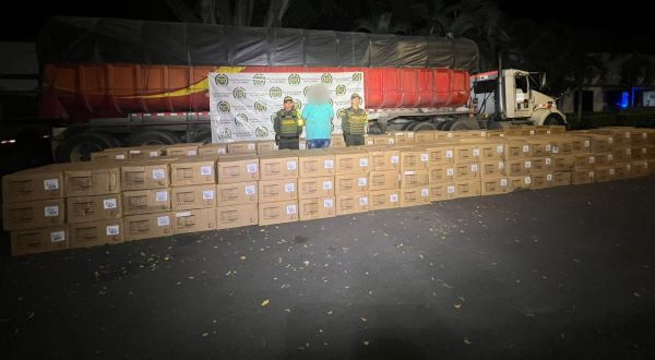 capturado con mercancía