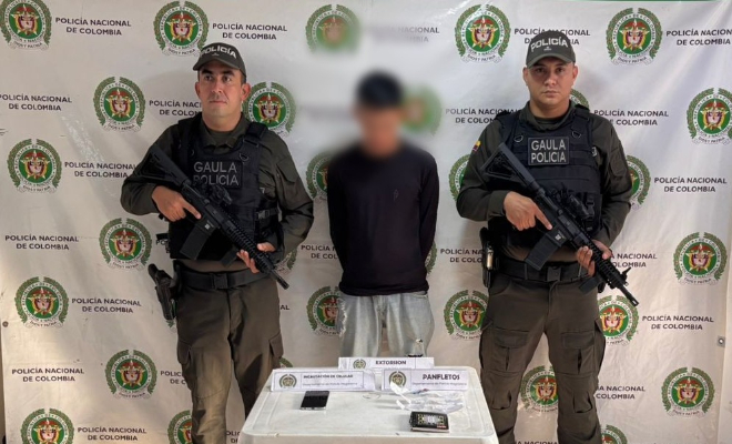 Los detenidos, señalados de pertenecer a “Los Pachencas”, serían responsables de intimidar a comerciantes y finqueros en Zona Bananera, Fundación y Aracataca.