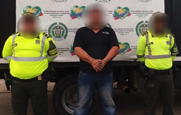 Capturado con 60 kilos de cocaína 
