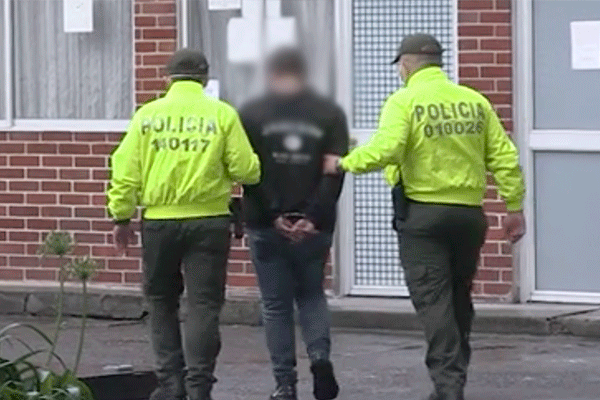 Hombre capturado por  homicidio en Bogotá 