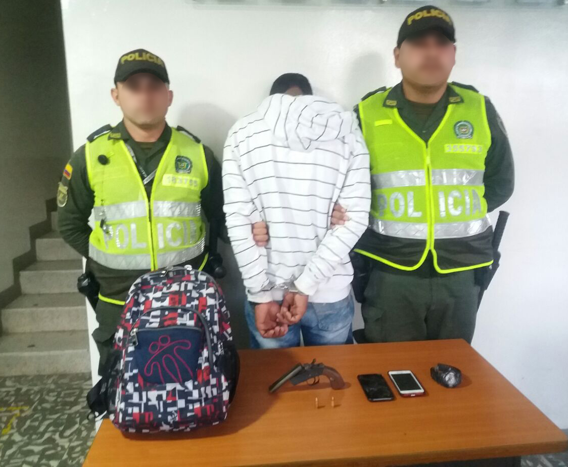 Capturado hombre en las últimas horas por los delitos de hurto calificado y agravado y porte ilegal