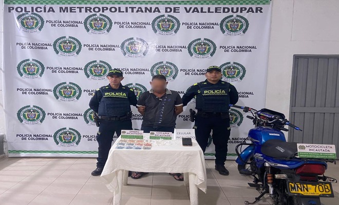 &iexcl;Las c&aacute;maras lo dejaron en evidencia, presuntamente vend&iacute;a estupefaciente!