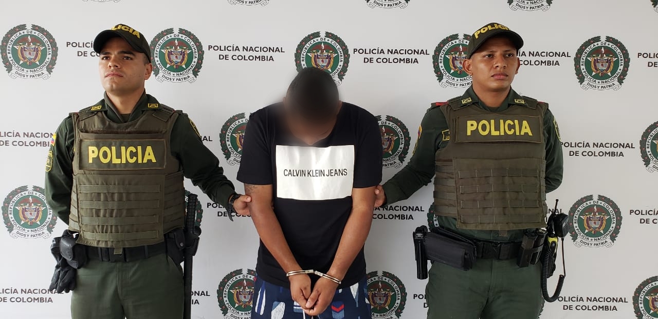Capturado hombre de 22 años de edad por el delito de receptación. 