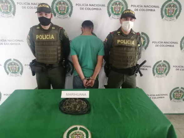 3.125 kilos de marihuana se han incautado en lo corrido del año en Manizales 