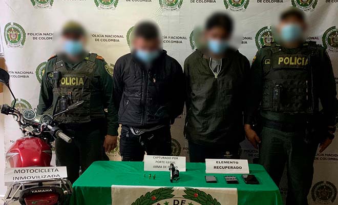 capturados 4 personas por hurto