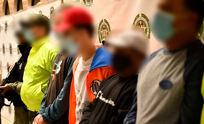 capturados los trianas