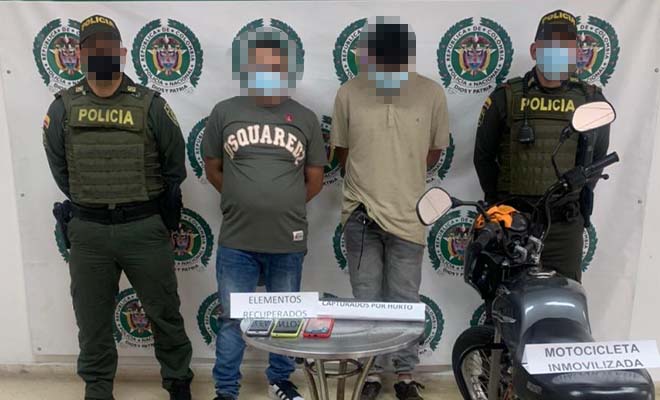 capturados por fleteo en sabaneta