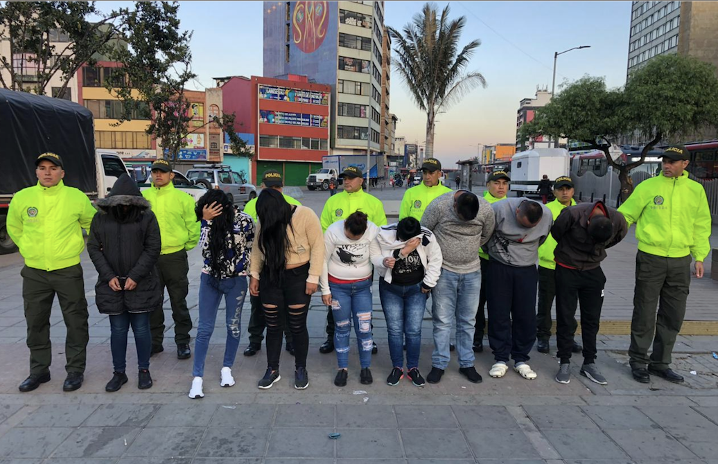 cinco mujeres y tres hombres, reincidentes en el delito