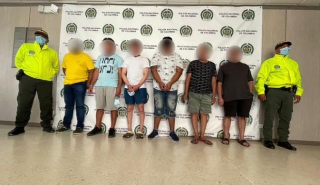 Capturados 10 extraditables del Clan del Golfo