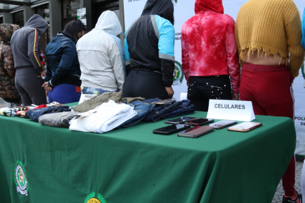 Desarticulamos el grupo de delincuencia común organizado “mechas” dedicado al hurto a comercio 