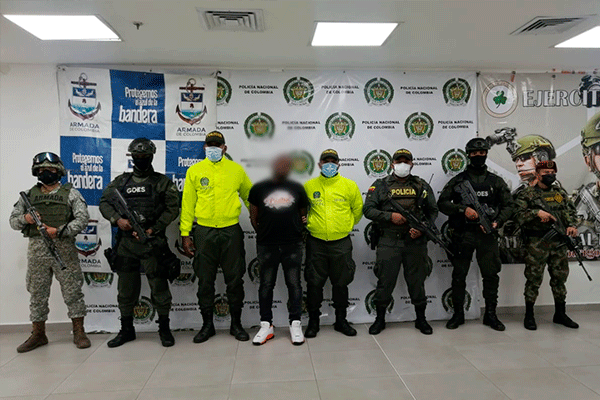 Presunto cabecilla de la Subdivisión “Los Espartanos” 