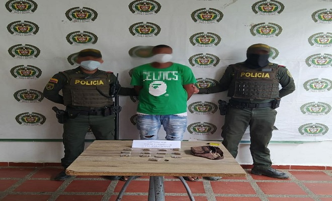 Capturamos un hombre por microtráfico