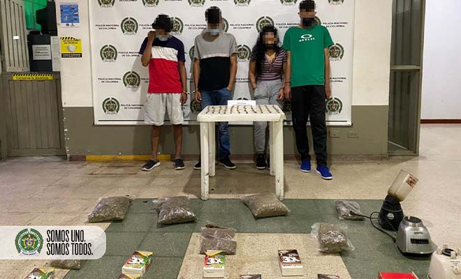 capturas con estupefacientes