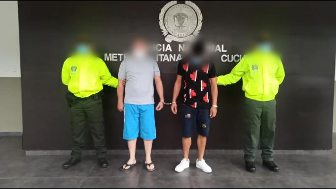 La Policía Metropolitana de Cúcuta capturó a dos hombres sindicados de acceder carnalmente a menores de edad