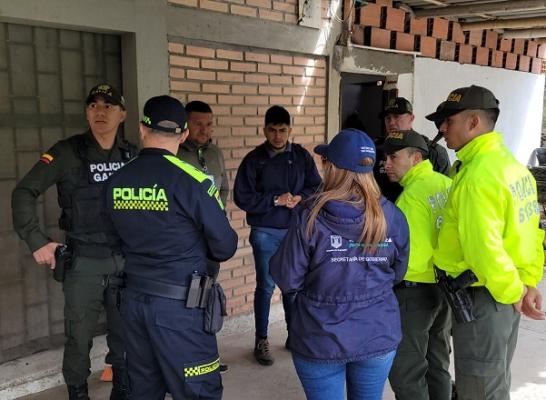 “Caravana de la seguridad rural” recorre la vereda letras