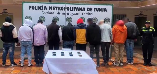 capturados diez personas en ventaquemada por estupefacientes