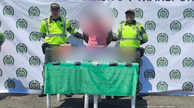 Cayó un sujeto con tres kilos de base coca camuflada en caja de cereales 