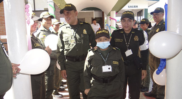 La Policía Nacional-hizo realidad-el-sueño-de-Walter-un niño-con-enfermedad terminal