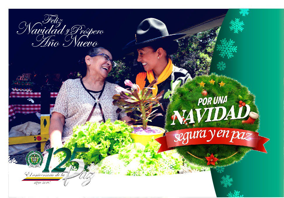 Navidad Segura-Navidad en Paz-mensaje-Policia Nacional