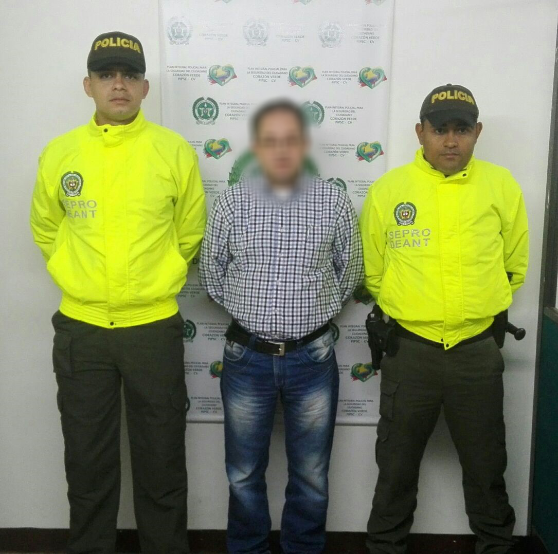 capturado director de la casa de la cultura del municipio de Santuario