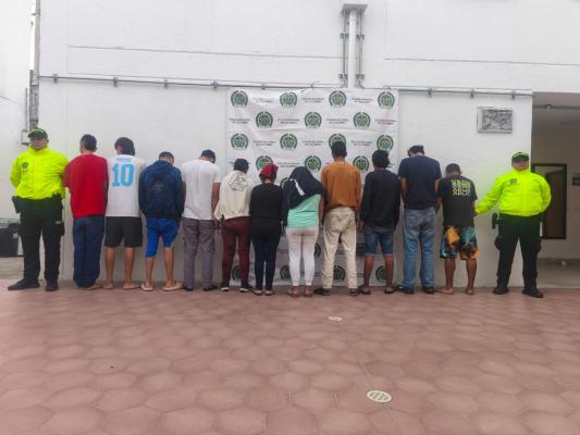 Desarticulado el GDCO “Domiciliarios” dedicado al microtráfico en Piedecuesta