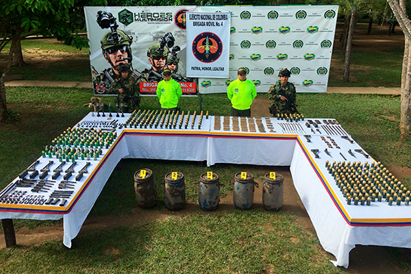 Golpe al crimen organizado residual en el departamento del Meta