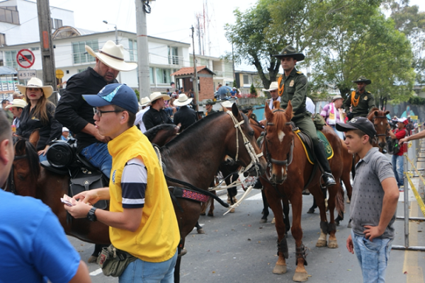 Policía garantizará la seguridad en la cabalgata de la feria de Manizales