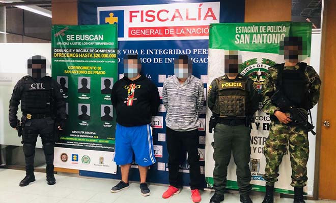 dos capturados por homicidio