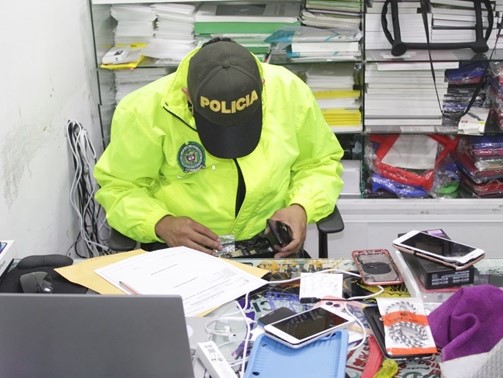 Duro golpe contra el hurto a celulares