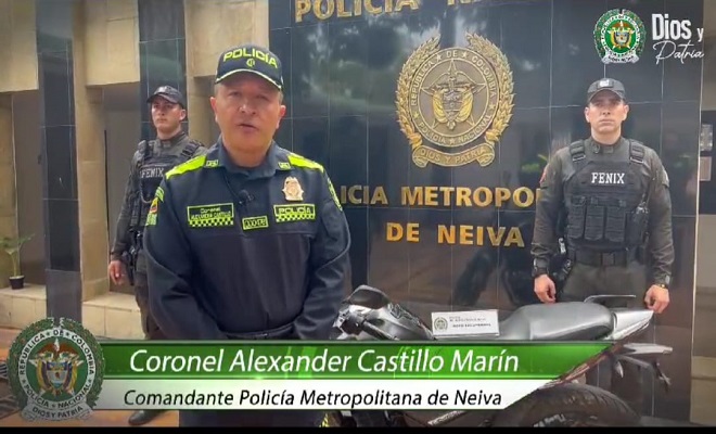 El Grupo FÉNIX de la Policía Nacional, logra recuperar una motocicleta