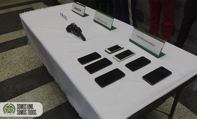 elementos incautados