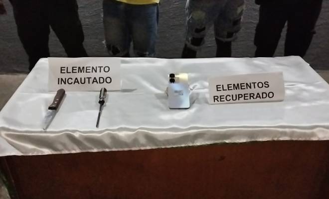 Elementos incautados