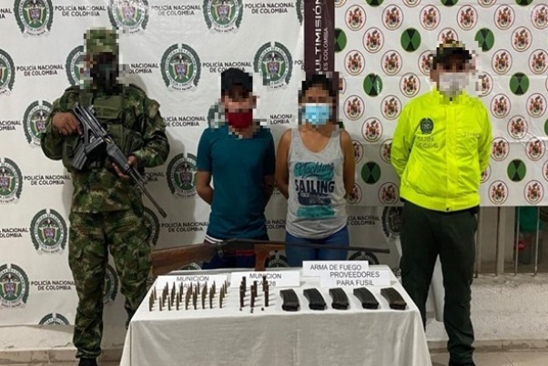 En Valledupar capturamos dos personas en diligencia de allanamiento