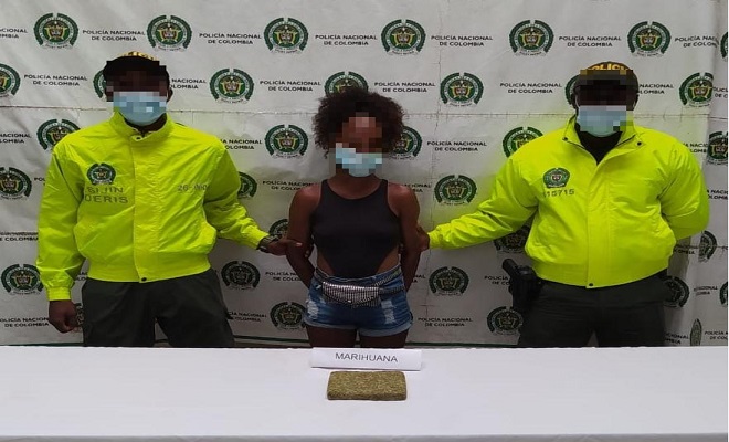 En Quibdó sorprendimos a tres sujetos por el delito de microtráfico y los capturamos 