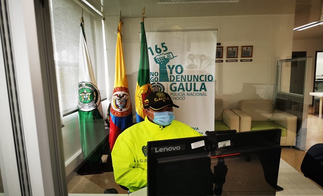 Encuentro virtual antiextorsión ¡yo no pago, yo denuncio! en Quibdó