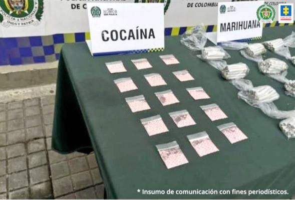 Estupefaciente incautado