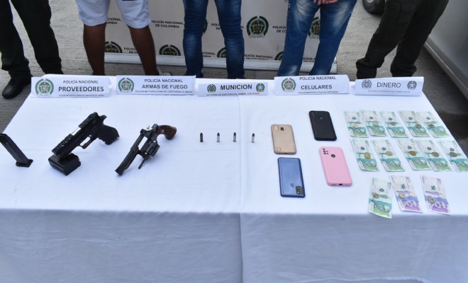 Capturados los infiltrados en Cartagena