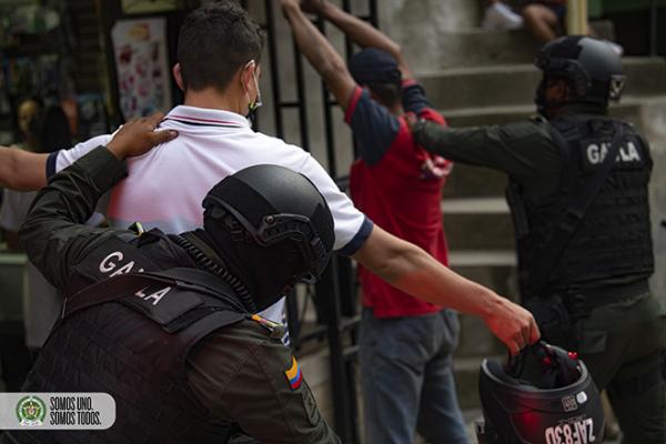 Puesta en marcha del Grupo Táctico Antiextorsión para el Valle de Aburrá