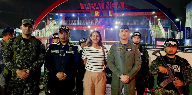 Integrantes de la Polic&iacute;a Nacional, Fuerzas Militares y autoridades conjuntas de seguridad y acompa&ntilde;amiento ciudadano 