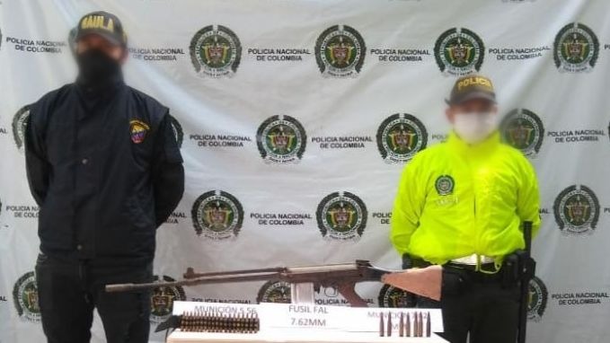 hallazgo fusil y material de guerra-fundacion-plan choque-contra el homicidio-cartuchos de fusil