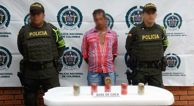 La Policía Nacional-despliega ofensiva-contra el narcotráfico-sobre las vías-del Meta 