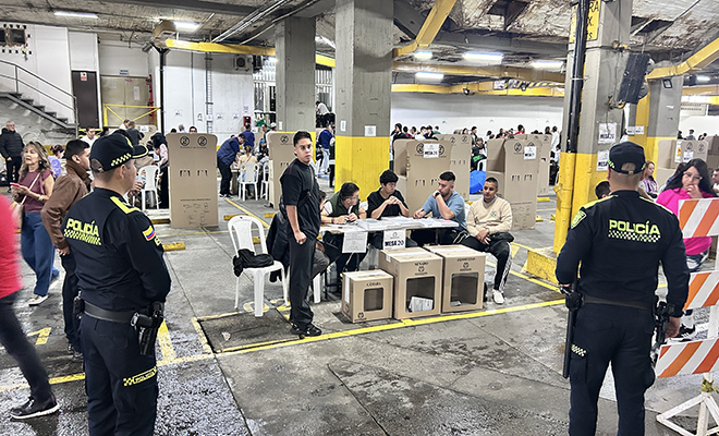 dispositivo de seguridad para elecciones