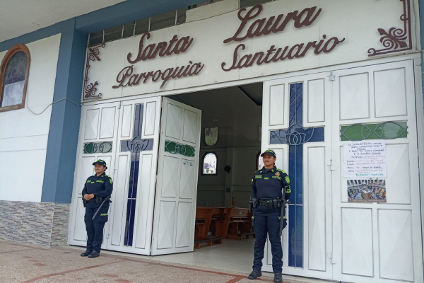 Más de 500 uniformados desplegados durante la Semana Mayor