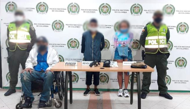 Base-de-coca-marihuana-un-revólver-munición-y-un-vehículo-fueron-incautados-en-el-municipio-de-Pereira