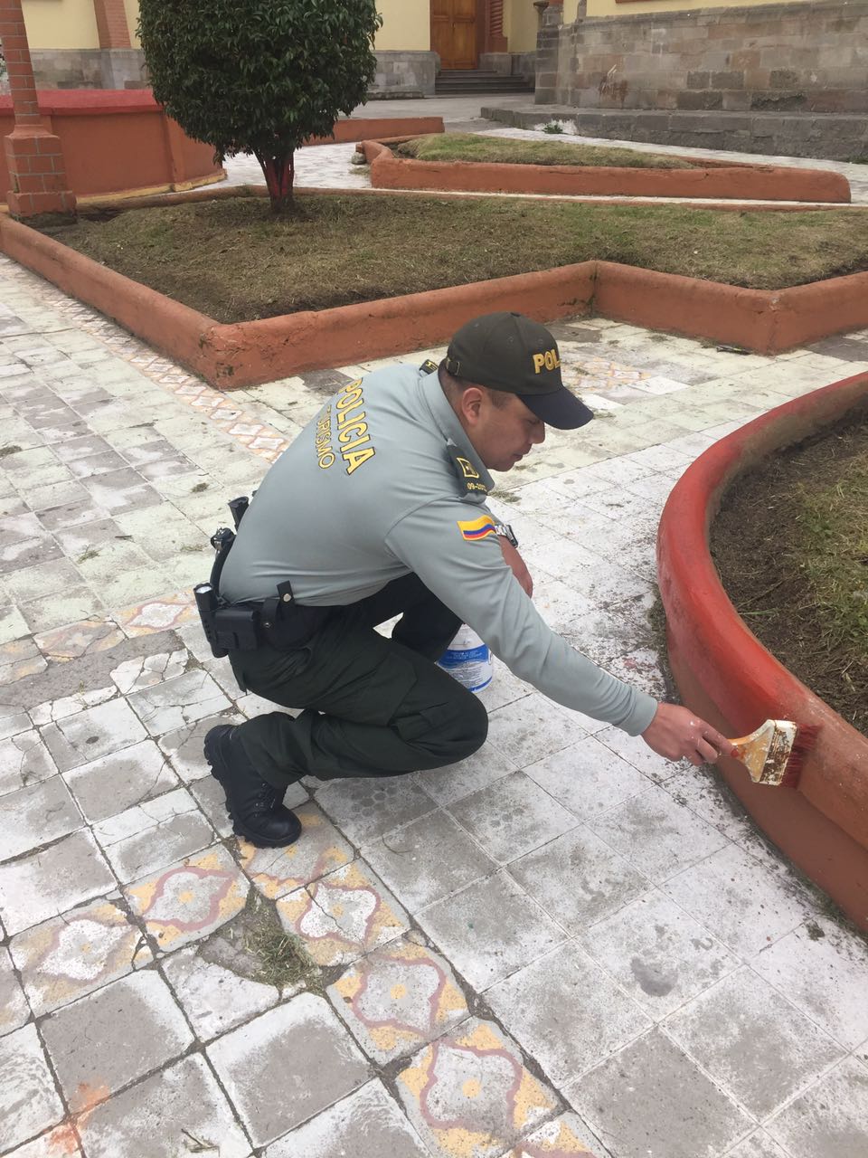 comprometidos con la La Policía Nacional comprometida con la conservación y el cuidado de nuestro patrimonio cultural