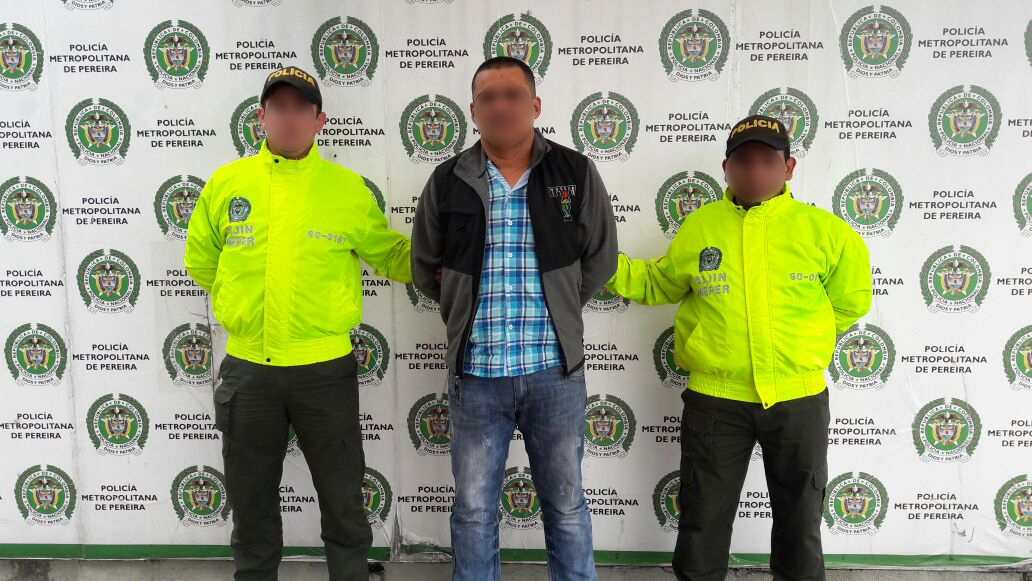 Persona capturada por homicidio mediante orden judicial