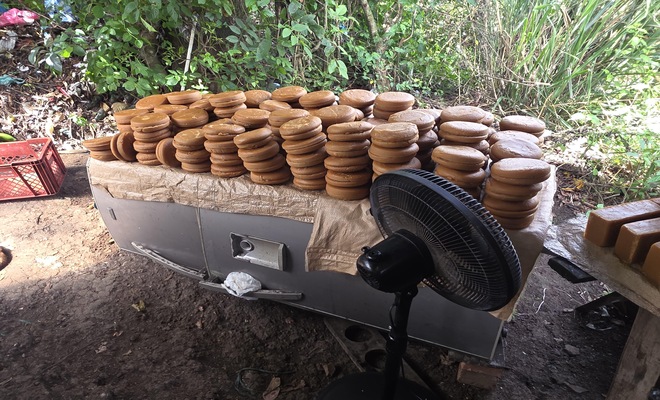 Incautación de panela no apta para el consumo en Sandoná 