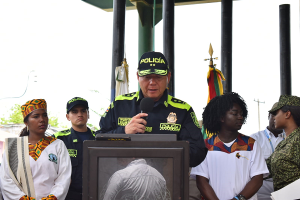 Palabras del jefe de la Unidad Policial para la Edificación de la Paz