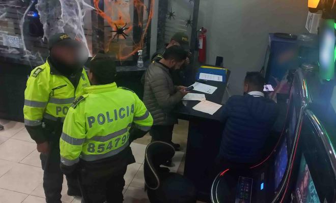 Control a establecimientos de juegos de azar